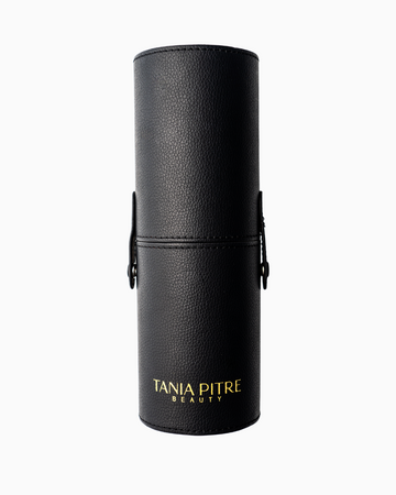 ESTUCHE PARA PINCELES MUA NEGRO 